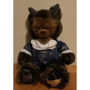 Build A Bear Disney Beauty and the Beast Plush Doll 19"